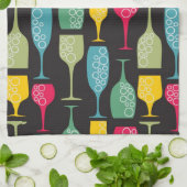 Wineglass Theedoek (Gevouwen)