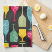 Wineglass Theedoek (Quarter Fold)