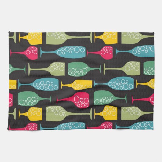 Wineglass Theedoek (Horizontaal)