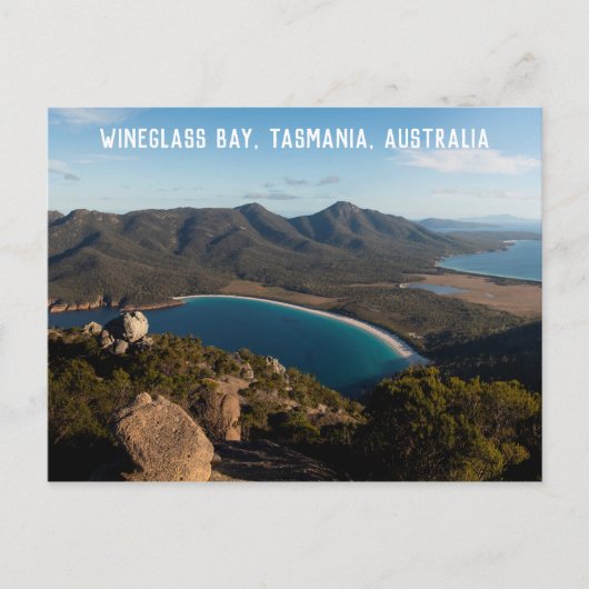 Wineglassbaai, Tasmanië, Australië Briefkaart (Voorkant)