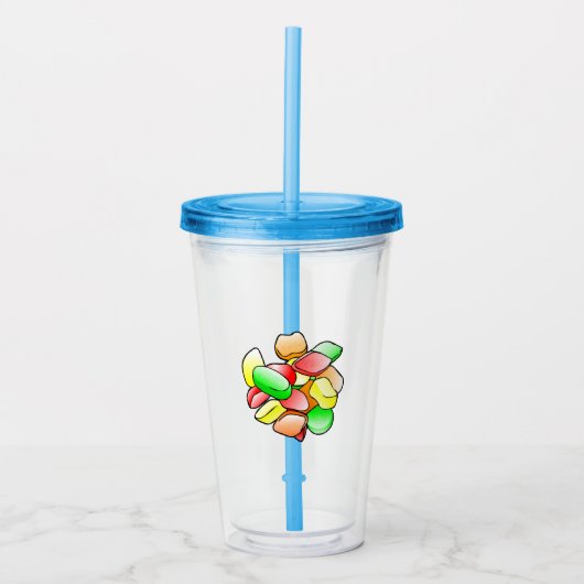 Winegums Acryl Drinkbeker (Voorkant)