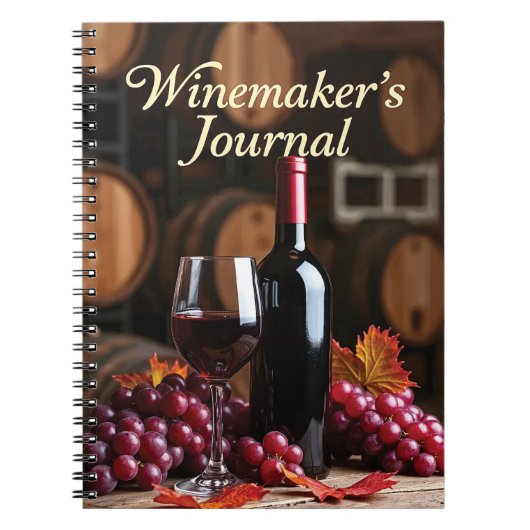 Winemaking Recipes Notitieboek (Voorkant)