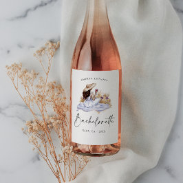 Winery Picknick Cottage Bachelorette Weekend Wijn Etiket