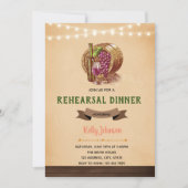 Winery repetitie diner uitnodiging (Voorkant)