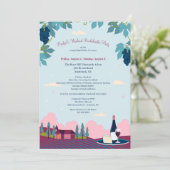 Winery Tour vrijgezellenfeest Kaart (Staand voorkant)