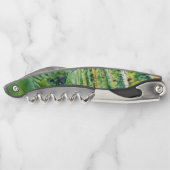 Winery Vines Hillside Art Personalized Corkschroef Kurkentrekker (Achterkant)