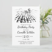 Winery Vineyard Birthday Party Kaart (Staand voorkant)