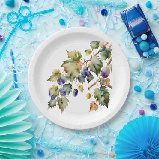 Winery Vineyard Grapevine Papieren Bordje (Feest)