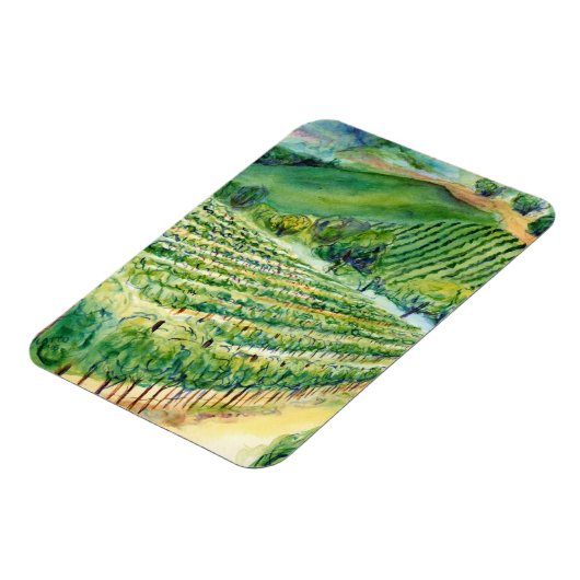 Winery Vineyard Magnet Magneet (Linkerzijde)