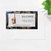 Winery | Wijnvat | Wijnflesje en -glas Visitekaartje (Bureau)