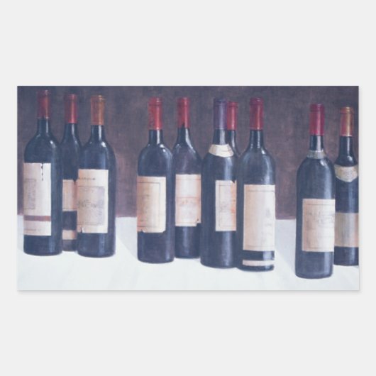 Winescape Red 2003 2 Rechthoekige Sticker (Voorkant)