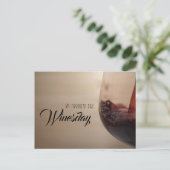 Winesday Briefkaart (Staand voorkant)