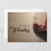 Winesday Briefkaart (Voorkant / Achterkant)