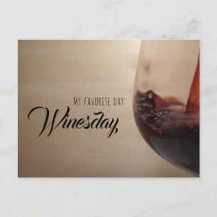 Winesday Briefkaart
