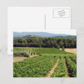 Wineyard in Frankrijk Briefkaart (Voorkant / Achterkant)