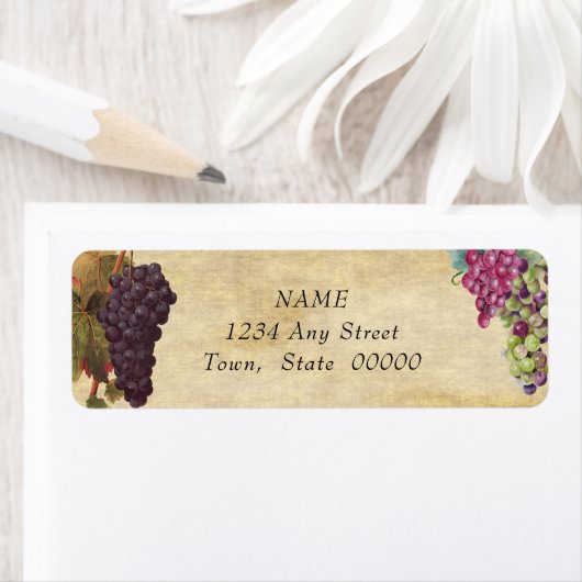 Wineyard Winery  Rustic Etiket (Insitu)