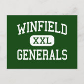 Winfield - Generals - High - Winfield Briefkaart (Voorkant)
