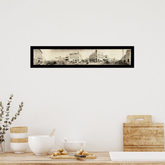 Winfield, Kansas Foto 1910 Poster (Keuken)