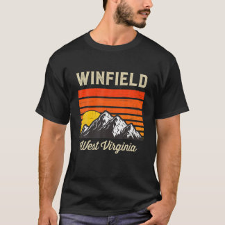 Winfield West Virginia Retro City USA T-shirt
