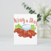 Wing A Ding Briefkaart (Staand voorkant)