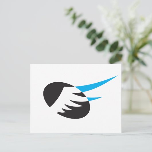 Wing Briefkaart (Staand voorkant)