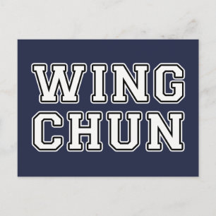 Wing Chun Briefkaart