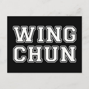 Wing Chun Briefkaart