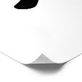 Wing Chun Butterfly Swords Chinese Calligrafie Poster (Hoek)