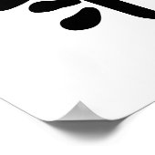 Wing Chun Chi Sau Chinese Calligrafie Poster (Hoek)