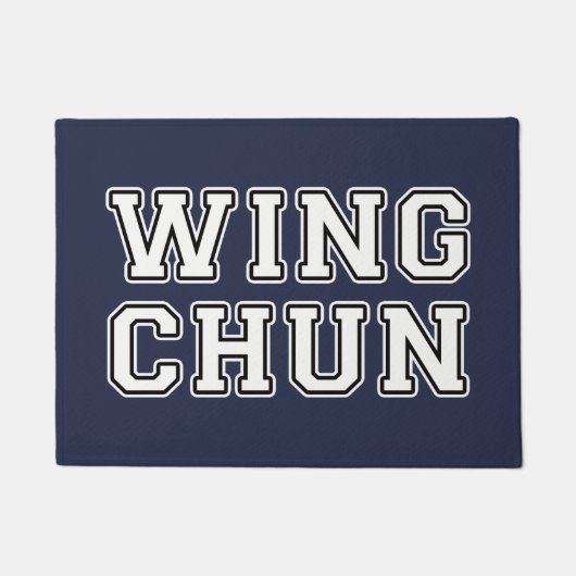 Wing Chun Deurmat (Voorkant)