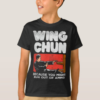 Wing Chun Fighter Chinese Martial Arts Grappig cit T-shirt