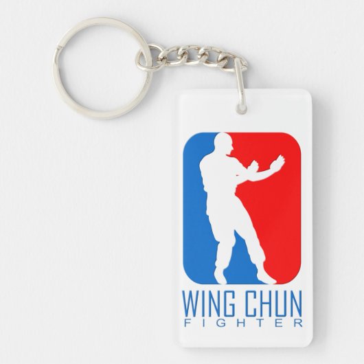 Wing Chun Fighter - IP Man Linage Sleutelhanger (Voorkant)