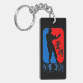 Wing Chun Fighter - Ip Man Linage Sleutelhanger (Voorkant Links)