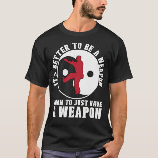 Wing Chun Het is beter om vechter Kung Fu te zijn T-shirt
