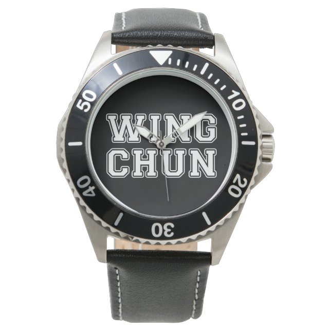Wing Chun Horloge (Voorkant)