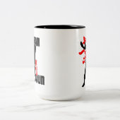 Wing Chun "IP Man" Tweekleurige Koffiemok (Center)