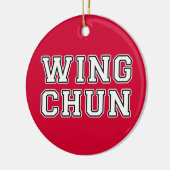 Wing Chun Keramisch Ornament (Links)