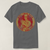 Wing Chun Kuen goud verdrietig T-shirt (Design voorkant)