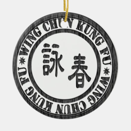 Wing Chun Kung Fu Ornament (Voorkant)