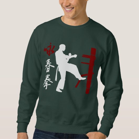 Wing Chun Kung Fu Sweatshirt (Voorkant)
