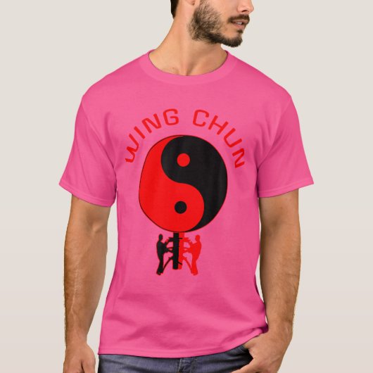 Wing Chun Kung Fu T-shirt (Voorkant)