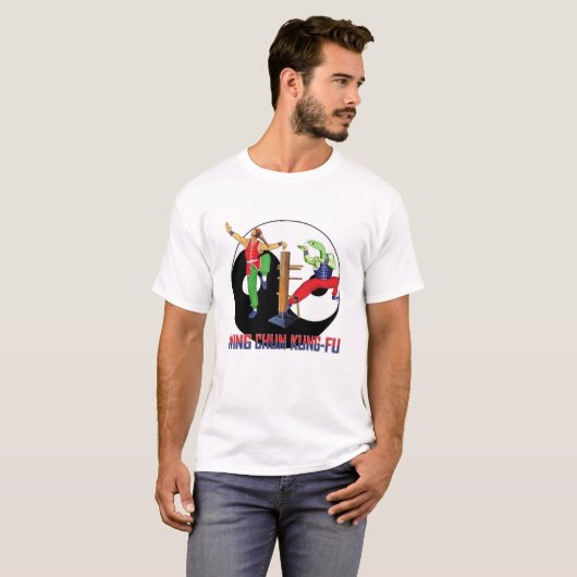 Wing Chun Kung-Fu T-shirt (Voorkant volledig)