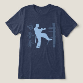 Wing Chun Kung Fu Tri-Blend Shirt