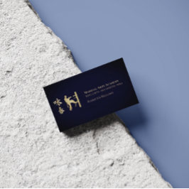 Wing Chun Kung Fu Visitekaartje