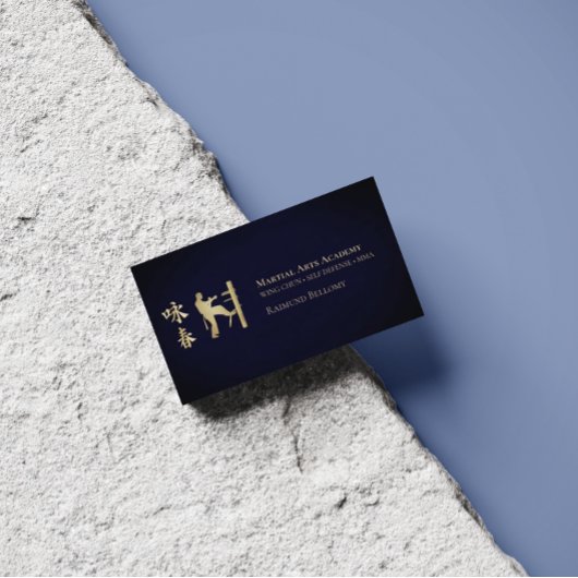 Wing Chun Kung Fu Visitekaartje