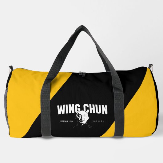 Wing Chun Kung Fu Yip Man Duffle Bag Plunjezak (Achterkant)