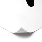 Wing Chun Long Pole Chinese Calligrafie Poster (Hoek)