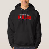 Wing Chun Martial Art System -  tekst Hoodie (Voorkant)