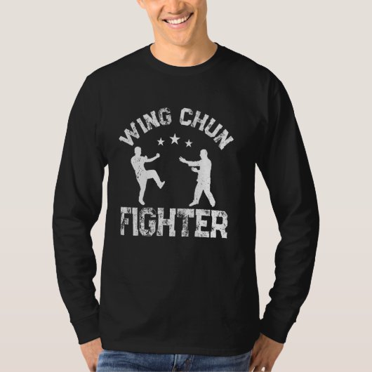 Wing Chun Martial Arts - Wing Chun Fighter T-shirt (Voorkant)