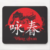 Wing Chun Mousepad Muismat (Voorkant)